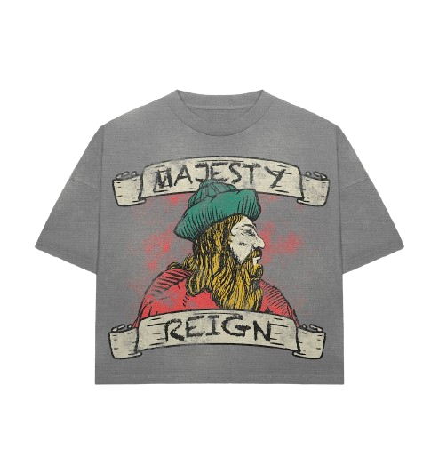Majesty Gray T-Shirt